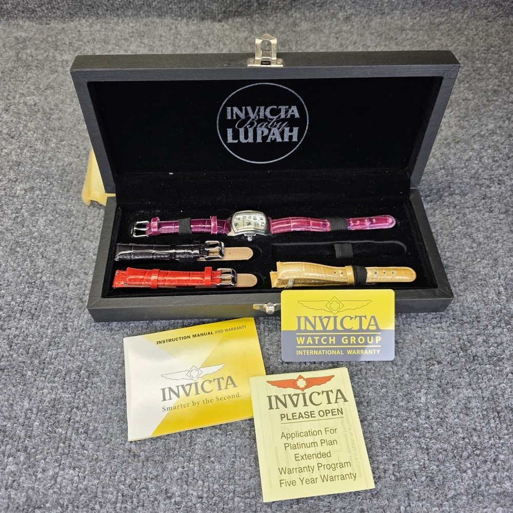 Invicta Baby Lupah 0441 Special Edition Womens Watch Interchangeable Bands Set
